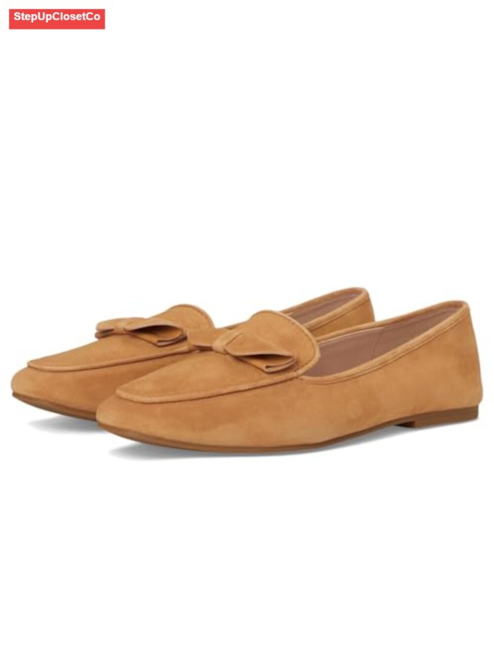 Pointed Toe Suede Loafers Padded Foam Insole Pull-On Business Casual